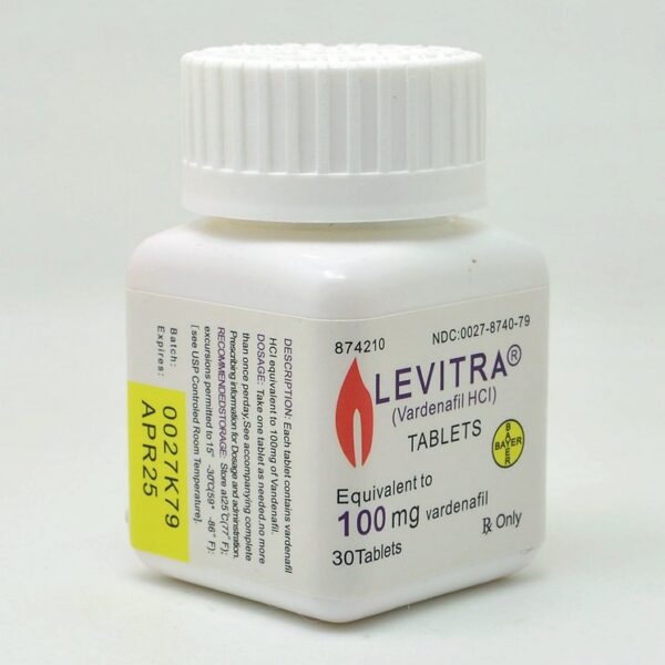 Levitra tablets 100mg